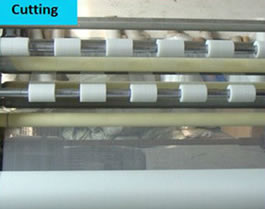 Cutting: Fiberglass Mesh Cutting to Sizes