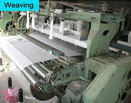 Weaving: Fiberglass Mesh Weaving